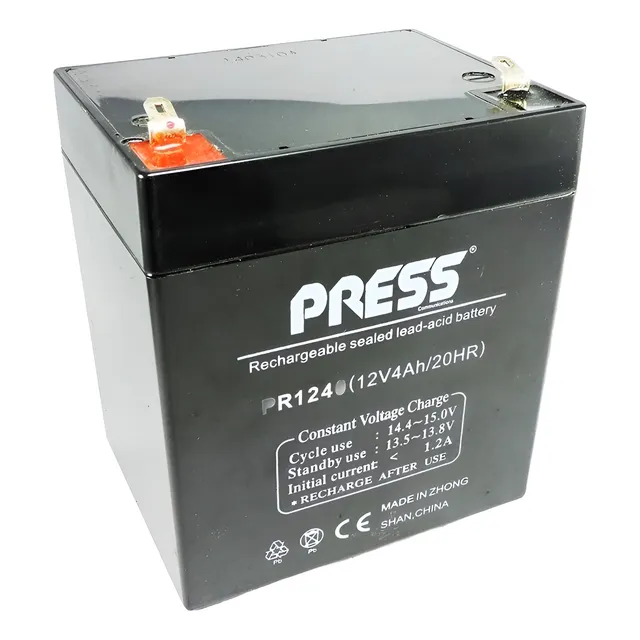 Bateria 12v 4ah Gel Press Excelente Calidad.