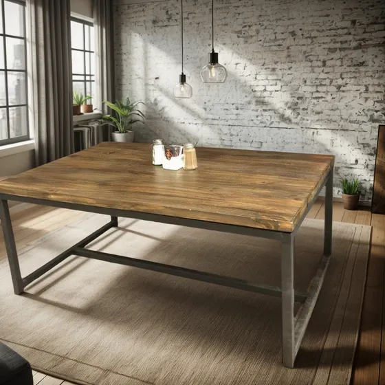 Mesa Ratona Industrial Moderna (60x100x40 Cm)