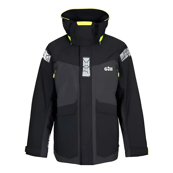 Campera Náutica Gill Marine Os25 Talle M Color Grafito