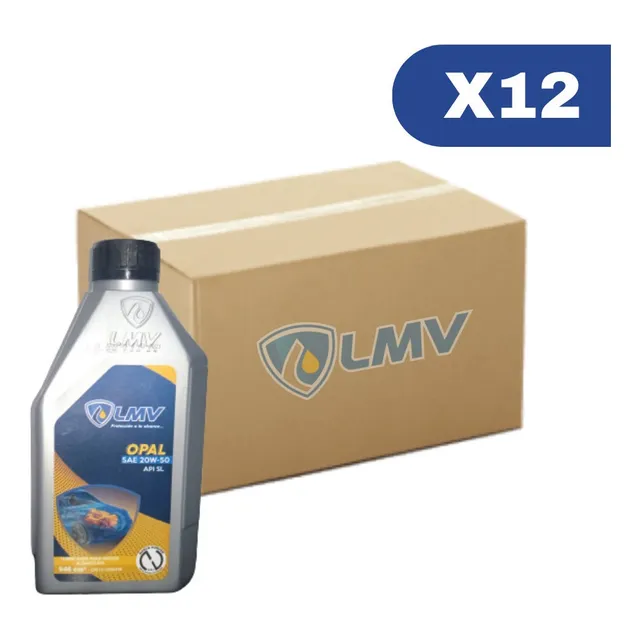 Aceite 4 Tiempos 20w50 Motos Lmv Caja De 12 Und