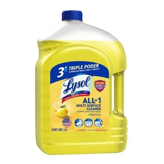 Lysol Desinfectactante Multiusos Multi Surface Cleaner 6l