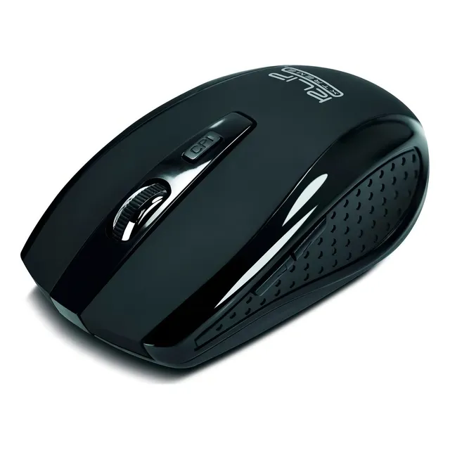 Mouse Inalambrico 6 Botones Klip Xtreme Diginet Color Negro