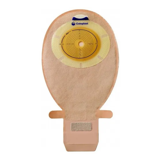 Bolsa de colostomía recortable abierta Coloplast 15570 diámetro max. de la abertura 76mm 30 unidades