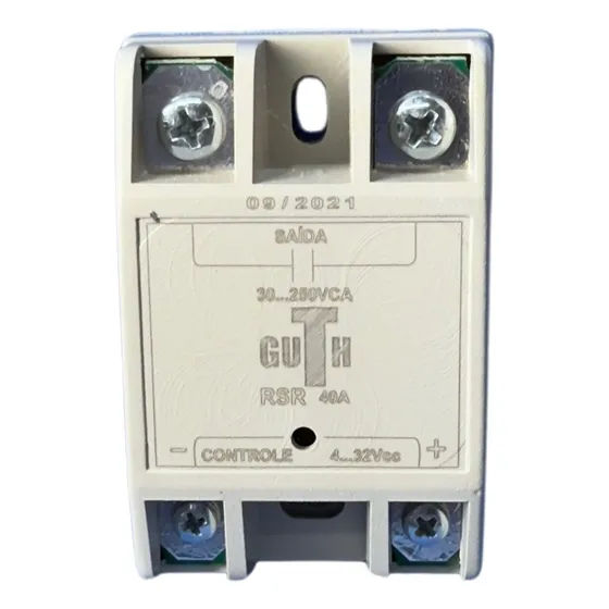 Relé De Estado Sólido 10a Ssr-10da 30-250vca  4-32vcc Rsr