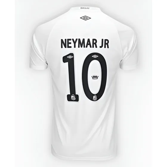 Camisa Neymar Jr 10 Umbro Santos 25/26 Masculina Torcedor
