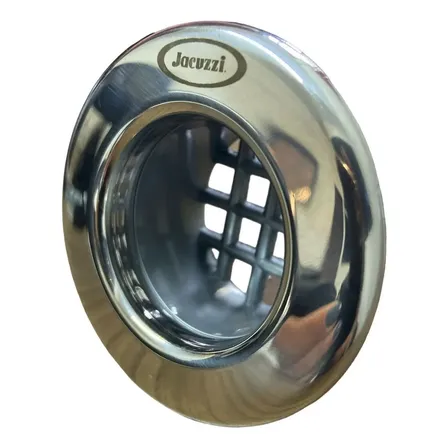 Ralo Quebra Onda Jacuzzi De50-18 Inox Para Piscina Cano 50mm Cinza