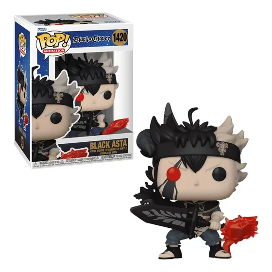 Boneco Funko Pop! Black Clover - Asta Black Divider