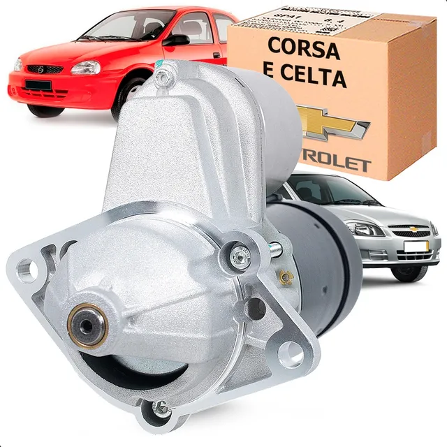 Motor Partida Arranque Gm Celta 1.0 2006 2007 2008 2009 2010