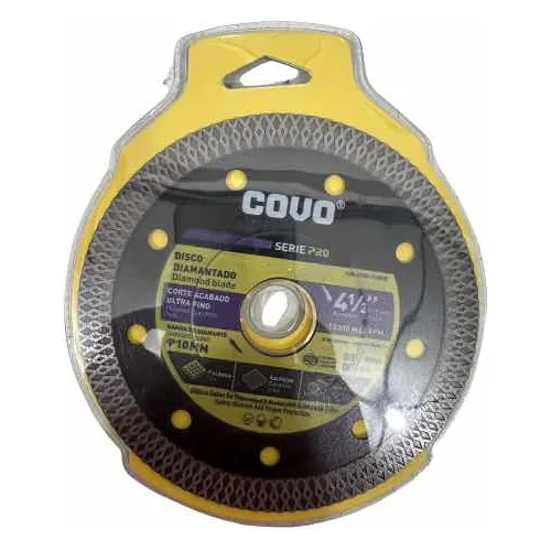 Disco Diamantado Para Corte Porcelanato Ultra Fino De 41/2