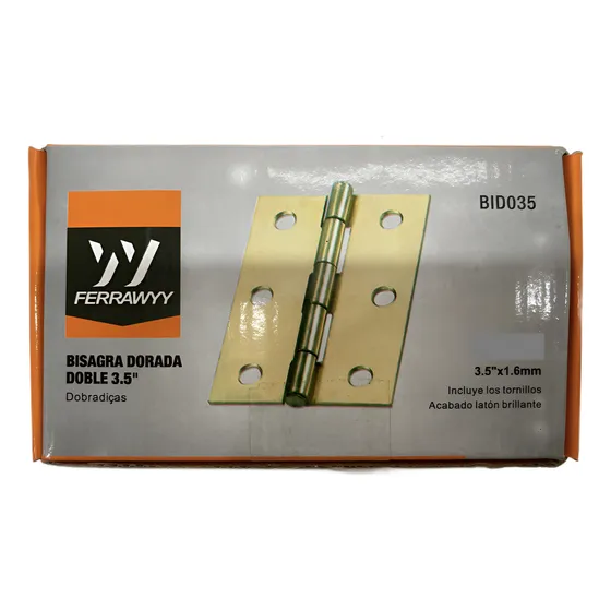 Bisagra Puerta 3 1/2 Pulgadas (2 Unidades)