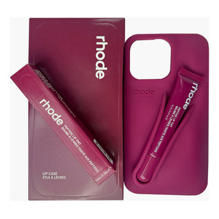 Funda Para iPhone Rhode Hailey Bieber Tipo Summer The Lip Case+lápiz Labial Funda Para iPhone Rhode Hailey Bieber Tipo Summer The Lip Case+lápiz Labial
