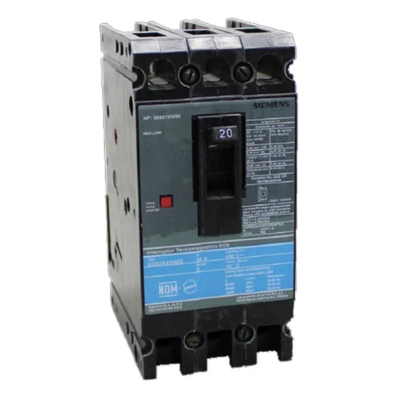 Interruptor Termomagnético Ed6 600v 3x20a Siemens Ed63b020mx