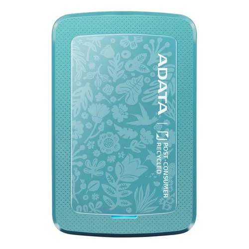 Disco Duro Externo Adata 1tb Ahc300e-1tu31-cgn Ecologico Color Verde Claro