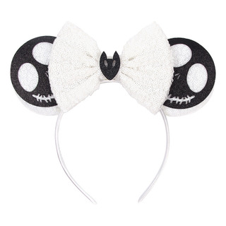 Orejas Princesa Minie Mouse Diadema Negro Jack Moño Orejas Princesa Minie Mouse Diadema Negro Jack Moño