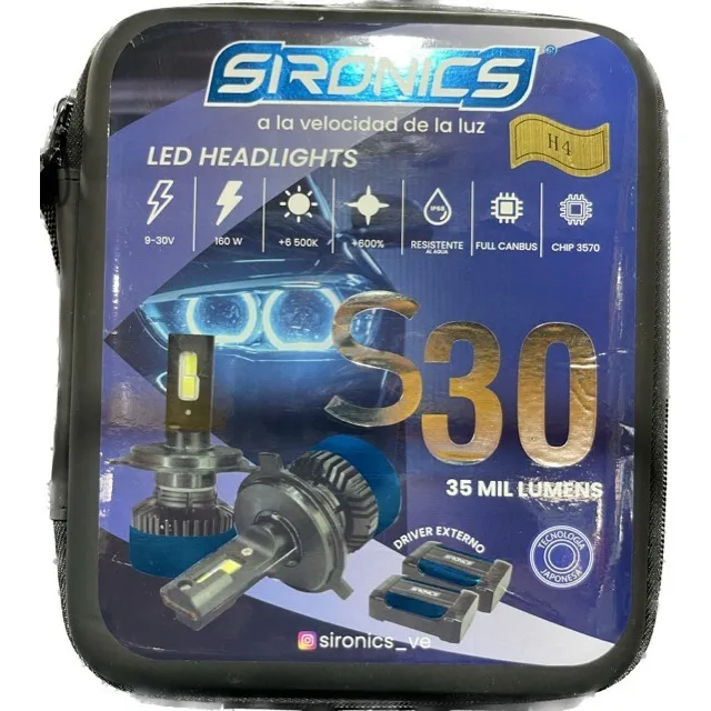 Bombillos Led Para Carro Sironics S30 35000lm