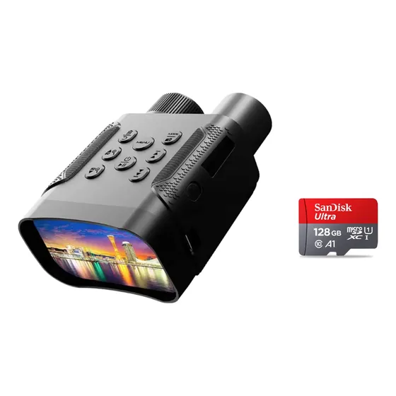 Câmera Binôculo Militar Infravermelho Longo Alcance 128g