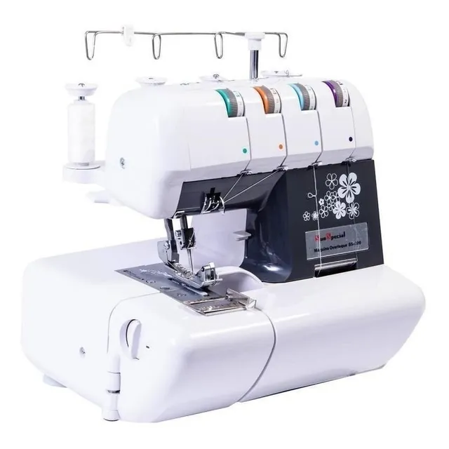 Máquina de costura overlock Sun Special Sun Point SS-320 portátil - preto 127V