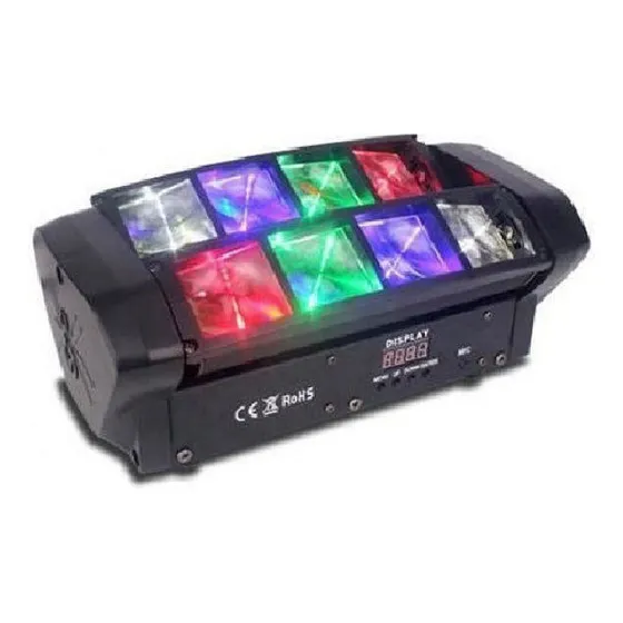 Efecto Led Big Dipper Mini Spider Lm30 8 Leds De 3w