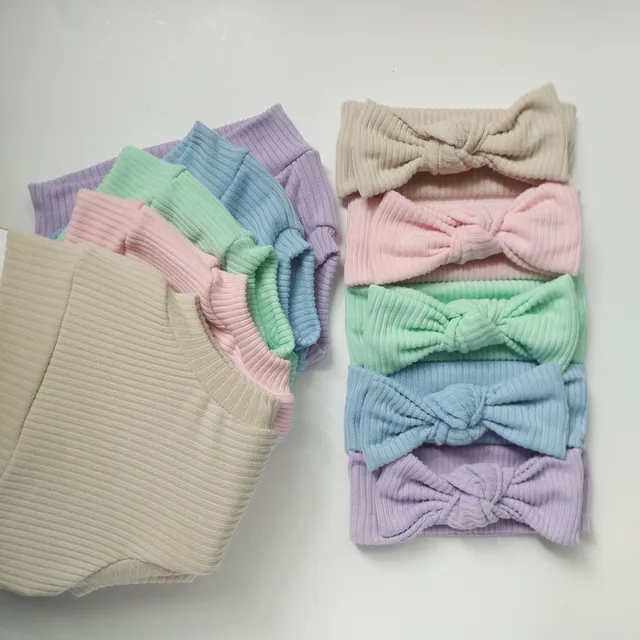 Cubre Pañal Bluma Con Cintillo Bandana (pack De 5) 0-3 Meses