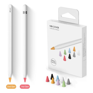 Funda Con Punta De Lápiz De 8 Piezas Para Apple Pencil De Se Funda Con Punta De Lápiz De 8 Piezas Para Apple Pencil De Se