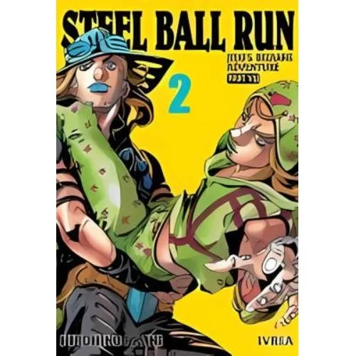 Manga Jojos Bizarre Adventure Parte 7 Steel Ball Run Ivrea