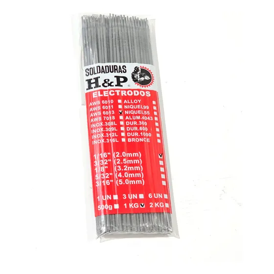 Electrodo E6013 X 1k. X 1/16 (2.0mm) Para Espesores Delgados