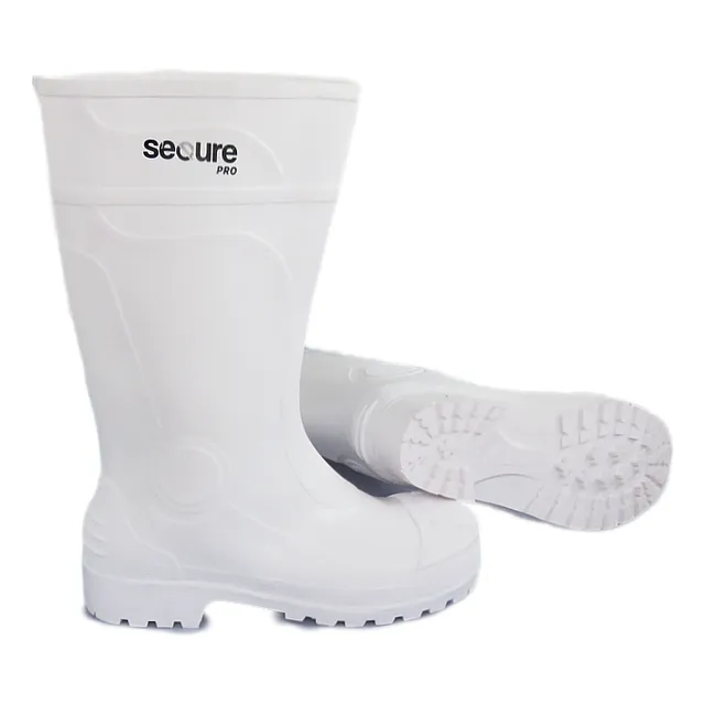 Bota Pvc Blanca Seguridad Puntera Rh Lichi T-38