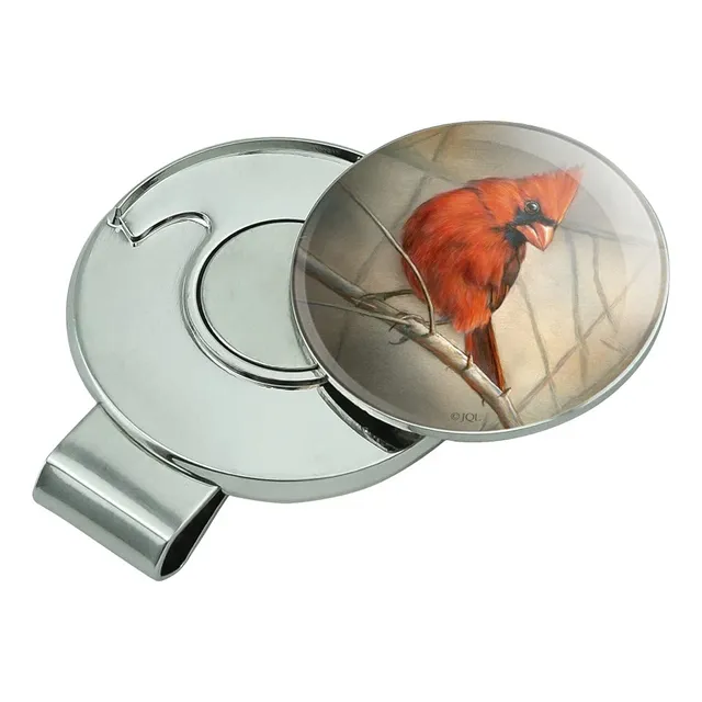 Graphics And More Rojo Cardenal Pajaro Rama Arbol Clip Golf