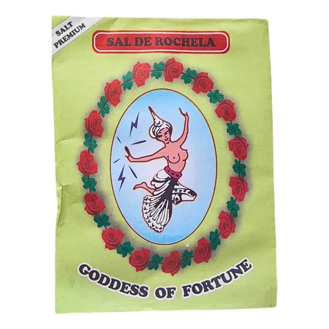 Sal De Rochela Diosa De La Fortuna Verde X2