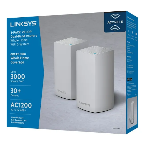 Linksys Ac1200 Vlp0102-np 2 Pack