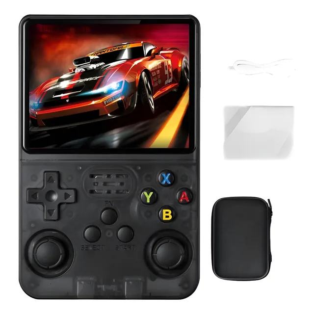 Reproductor Portátil Retroconsola R36s 64gb + Funda + Vidrio