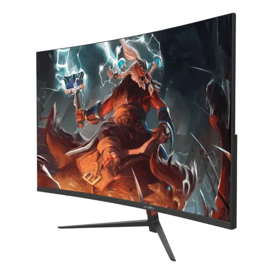 Monitor Gamer Level Up 27'' Curvo 180hz 1ms Giro 90° Up6580h