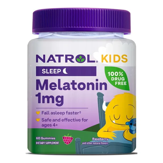 Melatonina Kids 1mg Natrol Gomitas Niños Melatonin 