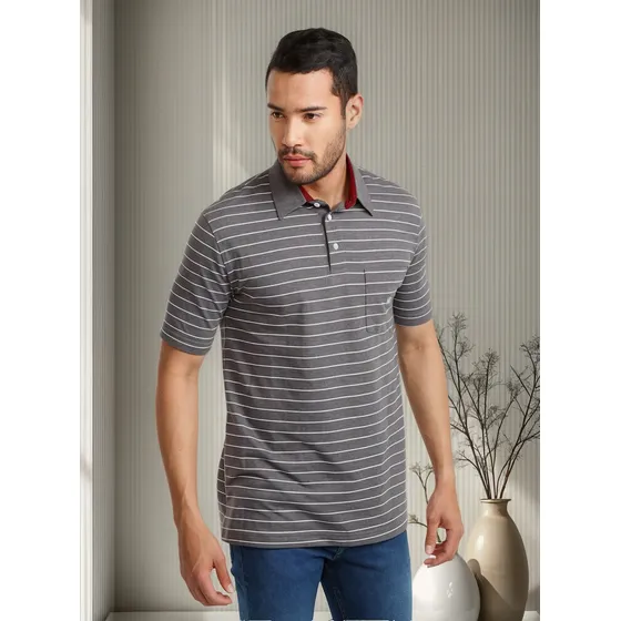 Polo Hombre Patprimo Negro Poliéster C/m 44111106-9194