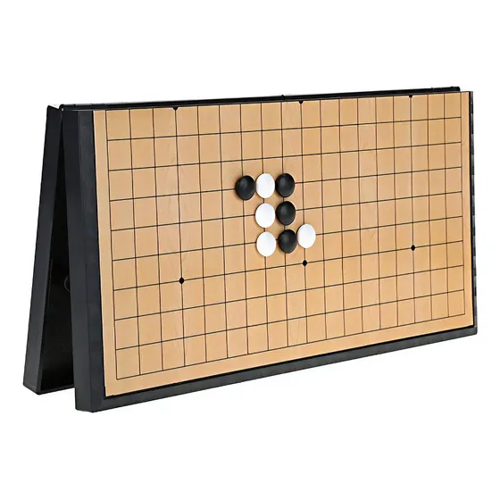 Keenso Go Game Set Tablero De Ajedrez Plegable Magnético Weiqi Juegos Educativos Go Game Travel Set Para Niños