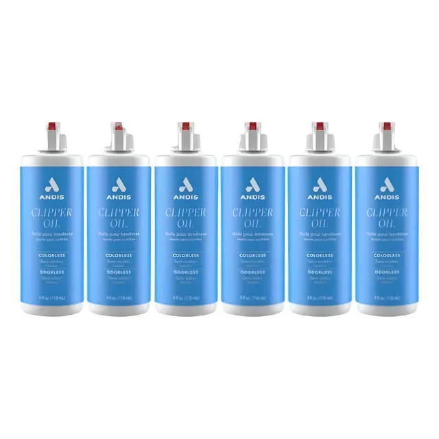 Andis Aceite Lubricante De Máquinas 4oz Pack 6 Piezas