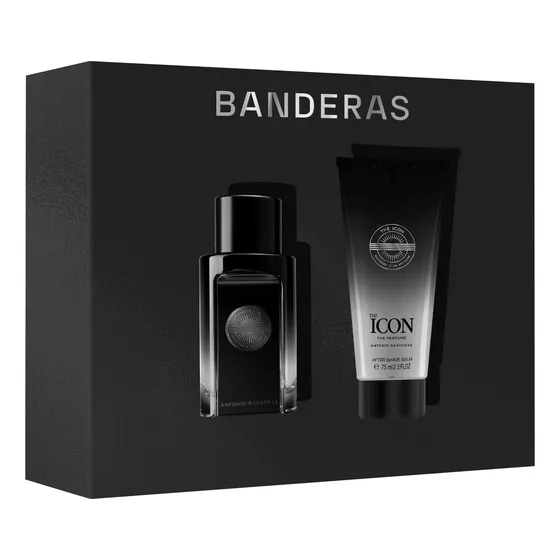 Set Banderas Perfume Hombre The Icon Edp 50ml + After Shave