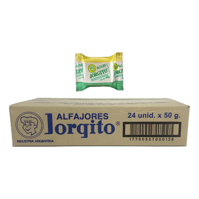 Alfajor Jorgito  X 24 Unidades - Oferta En Sweet Market