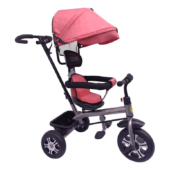 Triciclo Paseador Con Techo Y Dirección Reversible