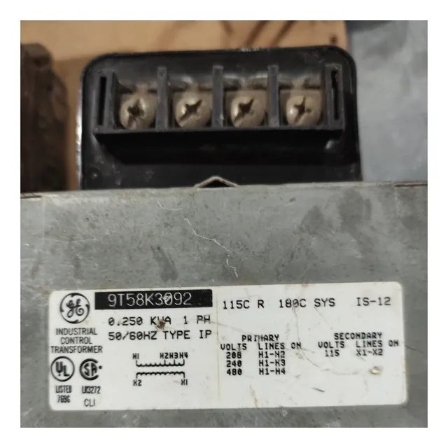 Transformador De Control Monofásico De 250va
