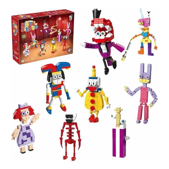 Set Bloques Construcción Amazing Circus Digital 503 Pcs 2023