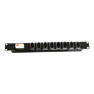Calha Com Disjuntor Régua 8 Tomadas 10a Para Rack 19'' Calha Com Disjuntor Régua 8 Tomadas 10a Para Rack 19''