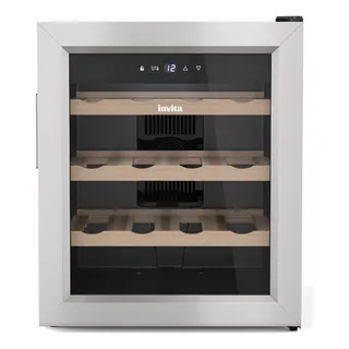 Adega Invita Inox 16 Garrafas Freestanding Bivolt Adega Invita Inox 16 Garrafas Freestanding Bivolt
