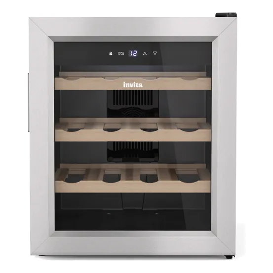 Adega Invita Inox 16 Garrafas Freestanding Bivolt