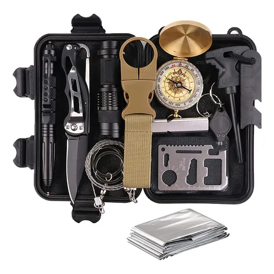 . Kit De Supervivencia De Emergencia 13 En 1