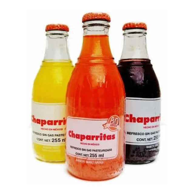 Refresco Chaparritas Sabores De 255ml (24piezas)