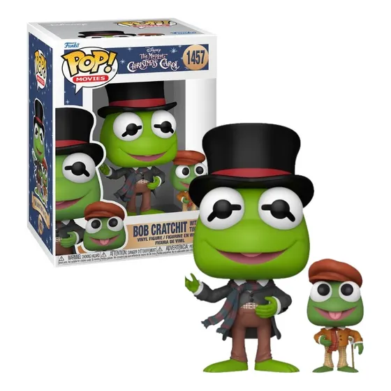 Muppets Funko Pop Bob Cratchit Con Tiny Tim 1457 Christmas