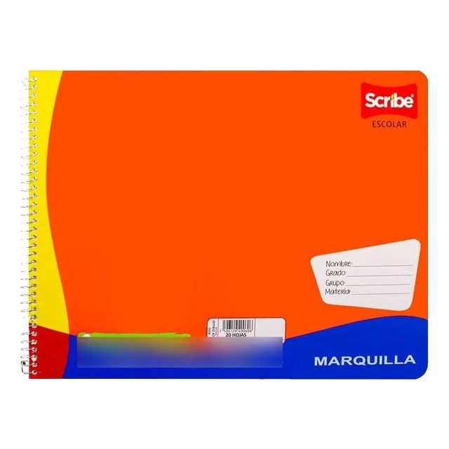 8 Pz Block Marquilla Blanco Para Arte Y Dibujo Con 10 Hojas