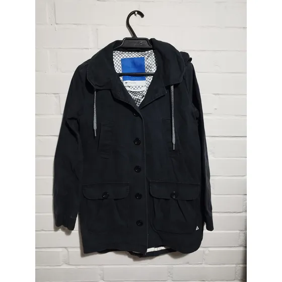 Chaqueta Adidas Gabardina Originals Talla M  Con Gorro