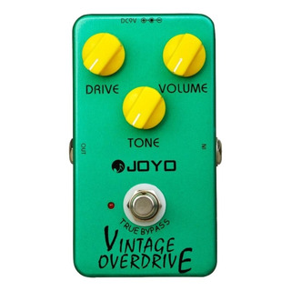 Pedal De Efecto Joyo Vintage Overdrive Jf-01 Verde Pedal De Efecto Joyo Vintage Overdrive Jf-01 Verde